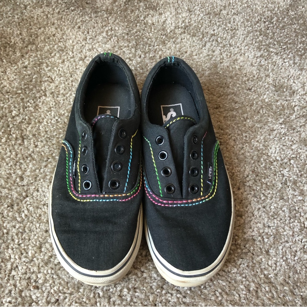 Vans black sneakers women’s size 5.5